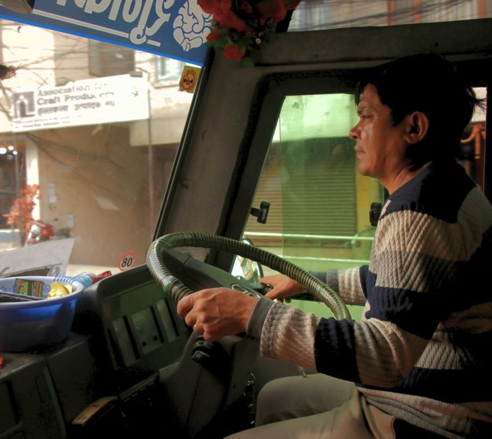 Urban Commute — a father who drives a bus 14 hours a day